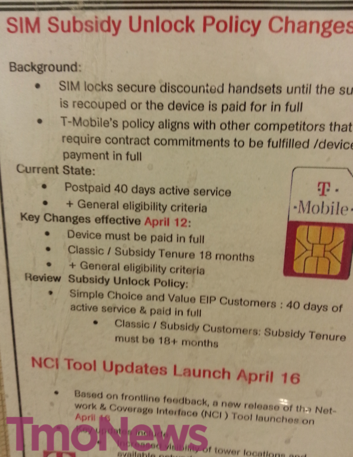 T-Mobile Unlock Policy: Requirements For T-Mobile Device Unlock